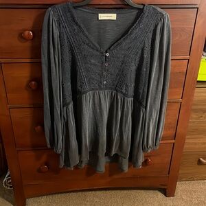 Lucky Brand Babydoll top